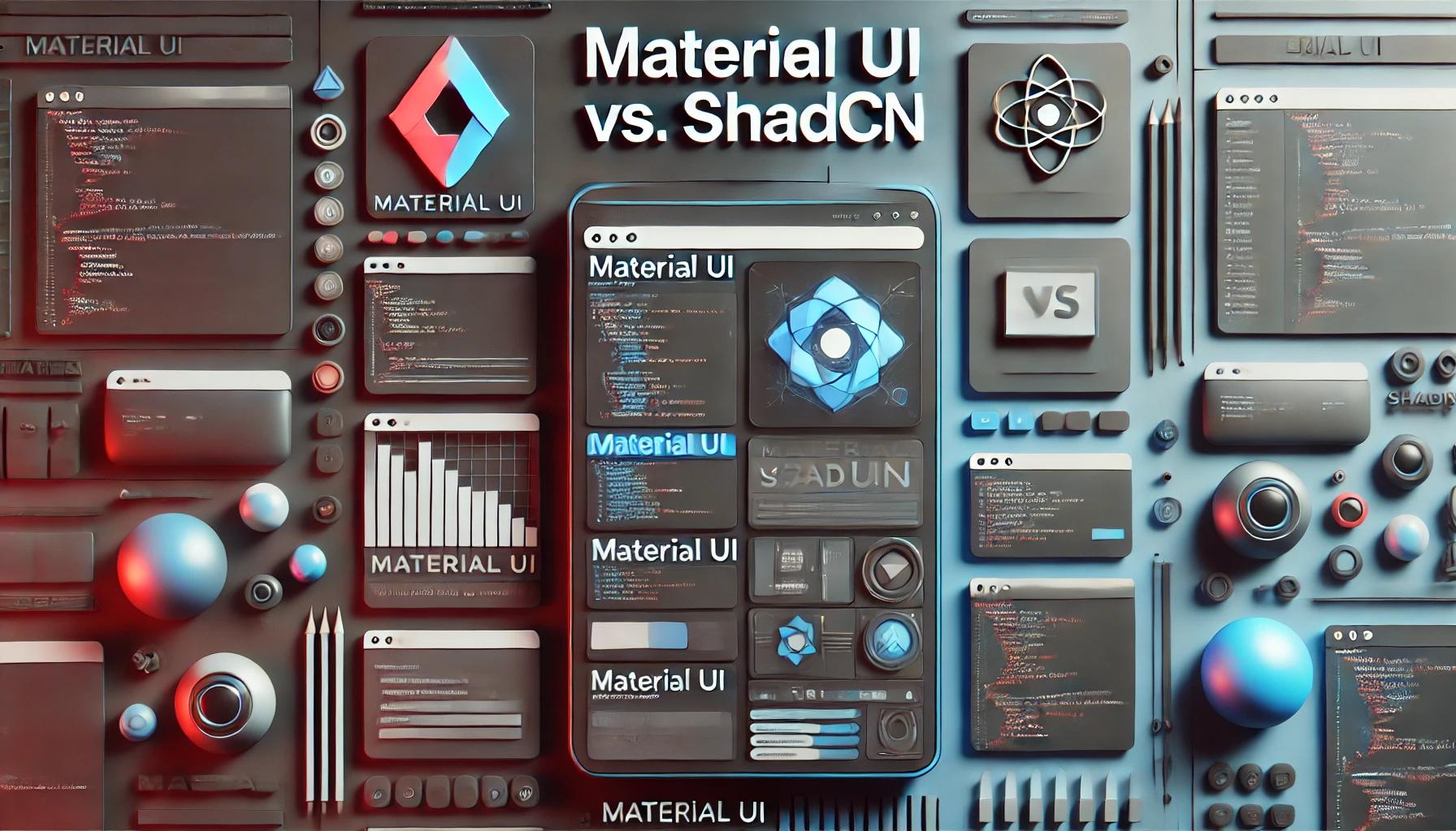 Material UI vs Shadcn: UI library war