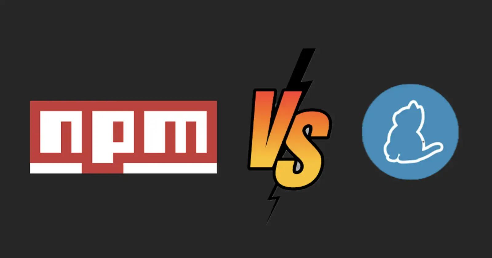 npm vs yarn: Choose the Right Package Manager