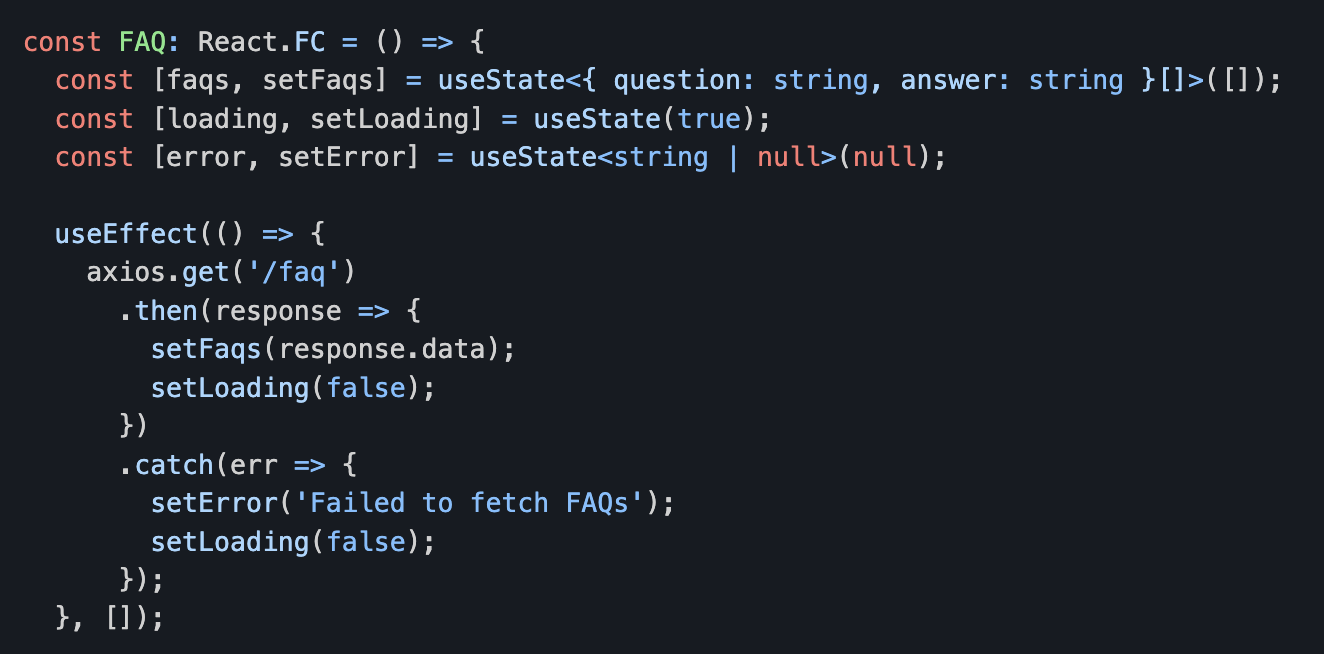 Fetch FAQ